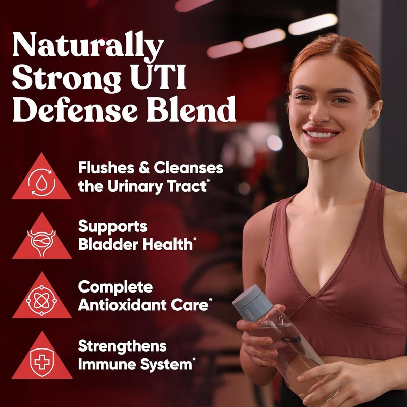 Eu Natural 9in1 Killer Cranberry Pills for Women  UTI Defense Blend with Clinically Studied Ingredients  9 Extract Urinary Tract Supplement  Pine Bark Propolis Vitamin D  More  60 FastActing Capsules - Image 2