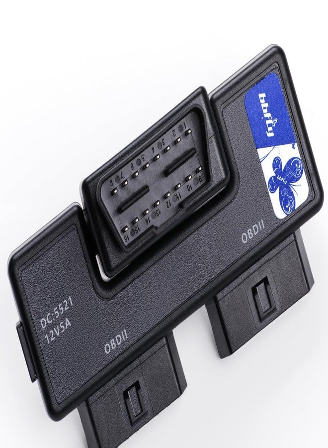 bbfly OBDII Splitter with Rotatable Male Port, B33 1 Male Splitter to 2 Female J1962 Adapter (1 PACK) - Image 4