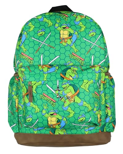 INTIMO حقيبة ظهر INTIMO TMNT من نيكيلوديون لشخصيات سلاحف النينجا المراهقين ليوناردو - Image 2