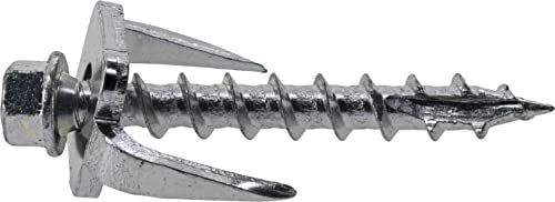 Fas-n-Tite Exterior-Coated Fence Post Screws #12 x 1-1/2", Heavy Duty Wood Screws for Fencing, Decking Construction, Self Tapping Screws for Treated Lumber, Drywall, #12 x 1-1/2", 75 Pieces, 9976304 - Image 3