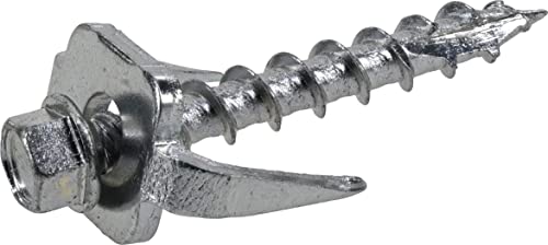 Fas-n-Tite Exterior-Coated Fence Post Screws #12 x 1-1/2", Heavy Duty Wood Screws for Fencing, Decking Construction, Self Tapping Screws for Treated Lumber, Drywall, #12 x 1-1/2", 75 Pieces, 9976304 - Image 2
