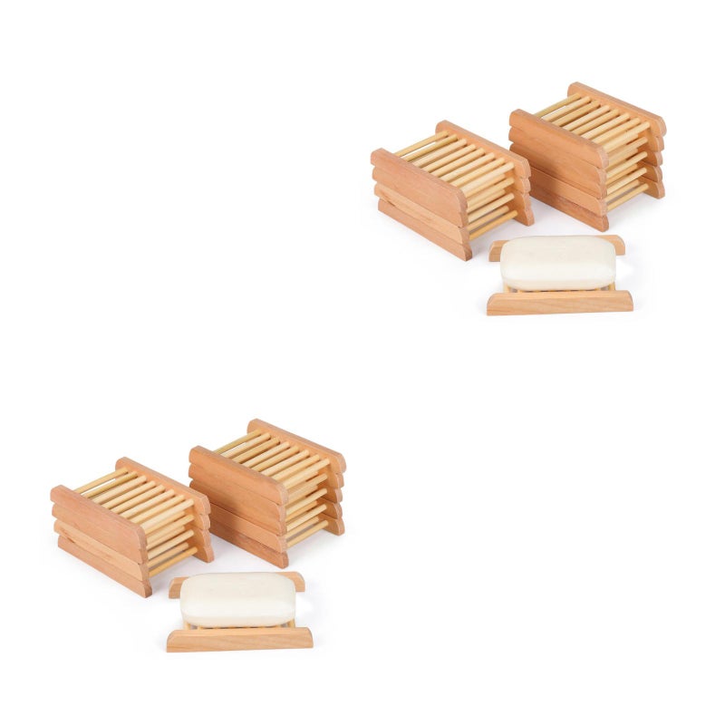 20 pcs Soap Tray Countertop Soap Storage Tray Washbasin Soap Draining Tray - Image 2
