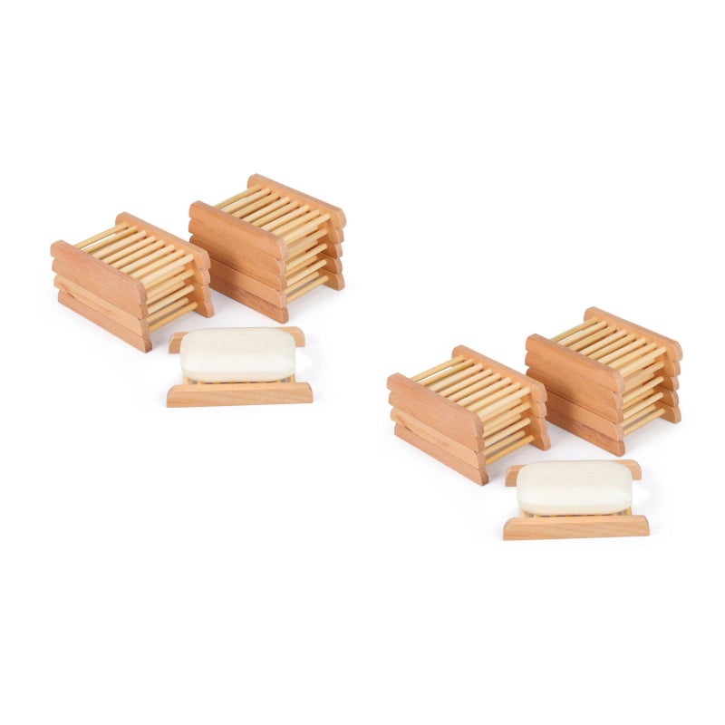 20 pcs Soap Tray Countertop Soap Storage Tray Washbasin Soap Draining Tray - Image 1