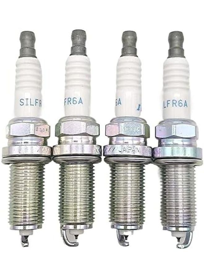 Grad Blue Iridium Spark Plugs 4 6 Pcs Compatible with Subaru Forester Impreza Legacy Tribeca Outback - Image 1