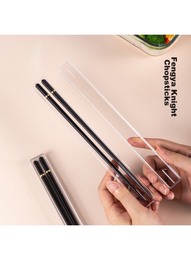 YIJUKE Yijuke [with Storage Box] -style Portable Chopsticks, One Pair Per Person, Personal Storage Box, Chopsticks For Students And Adults  - Image 2
