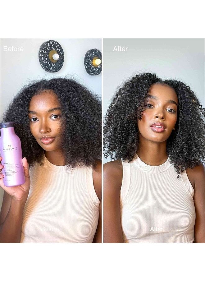 PUREOLOGY Hydrate Moisturizing Shampoo | For Medium to Thick Dry, Color Treated Hair | Sulfate-Free | Vegan  - Image 3