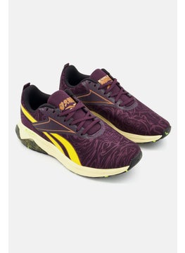 Reebok Kids Boy Liquifect Lace Up Running Shoes, Purple Combo  - Image 1