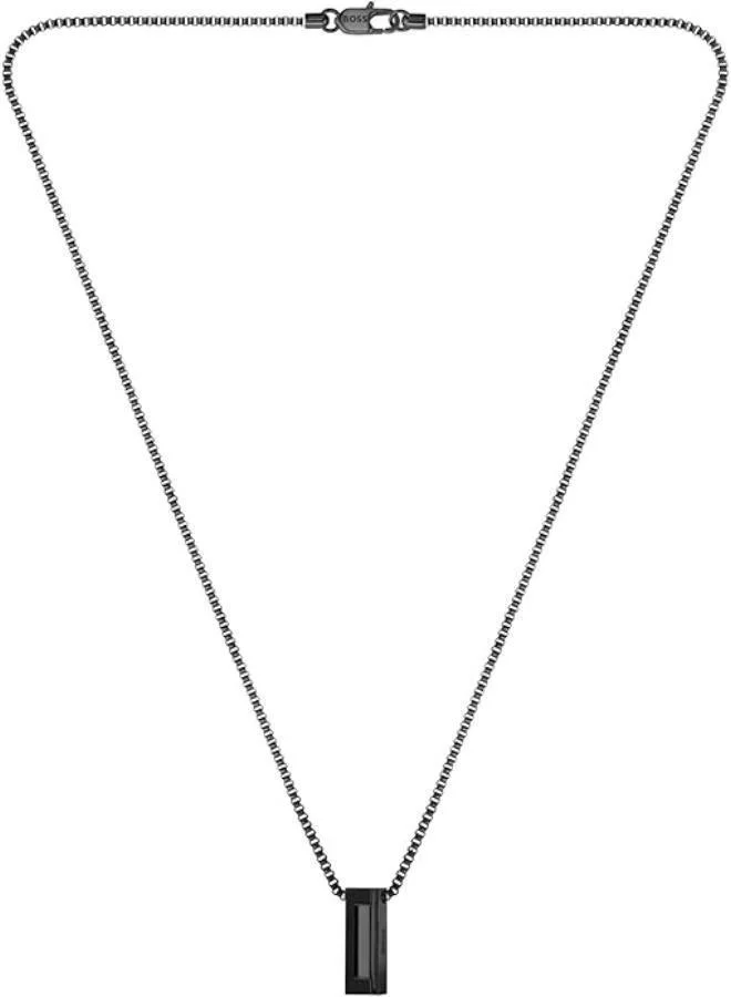 BOSS  CANDOR Necklace in Stainless Steel for Men | Best Price UAE