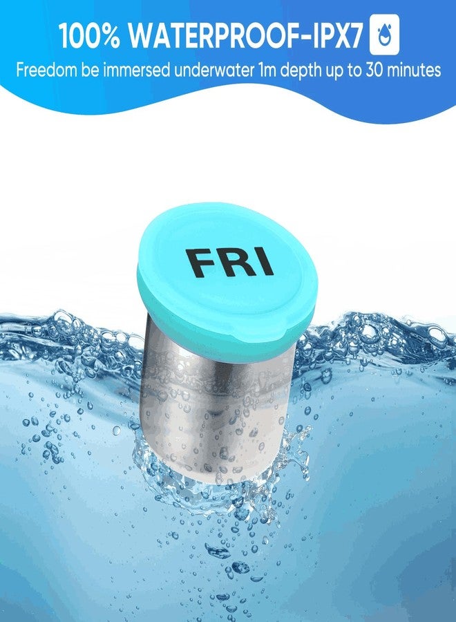 EIVENNKO Weekly Metal Pill Case 7 Day, Stainless Steel Pill Box Organizer for Travel, Waterproof Medicine Container, Portable Daliy Pill Holder for Vitamins Fish Oils (Small) - Image 3