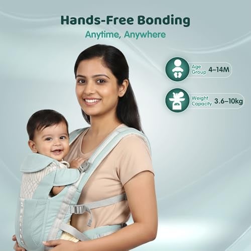 1st Step 4 in 1 Baby Carrier (Green) - Image 2