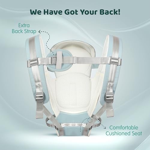 1st Step 4 in 1 Baby Carrier (Green) - Image 5