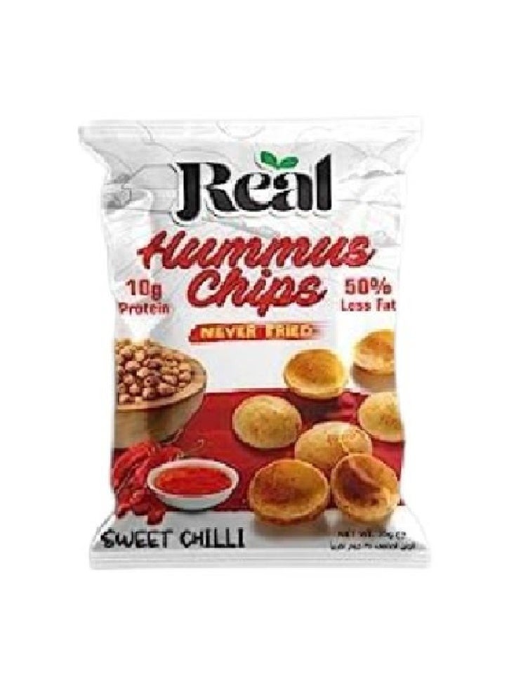 Real Protein Chickpea Chips Sweet Chili- 35gm 