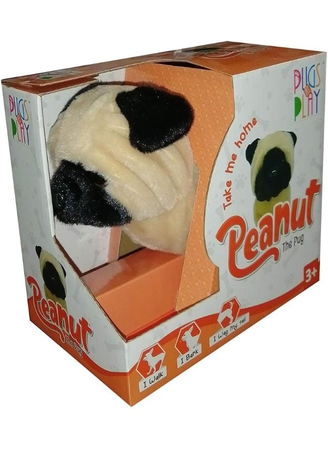 PUGS AT PLAY Pugs At Play Walking Pug 6.5-Inch  - Image 1
