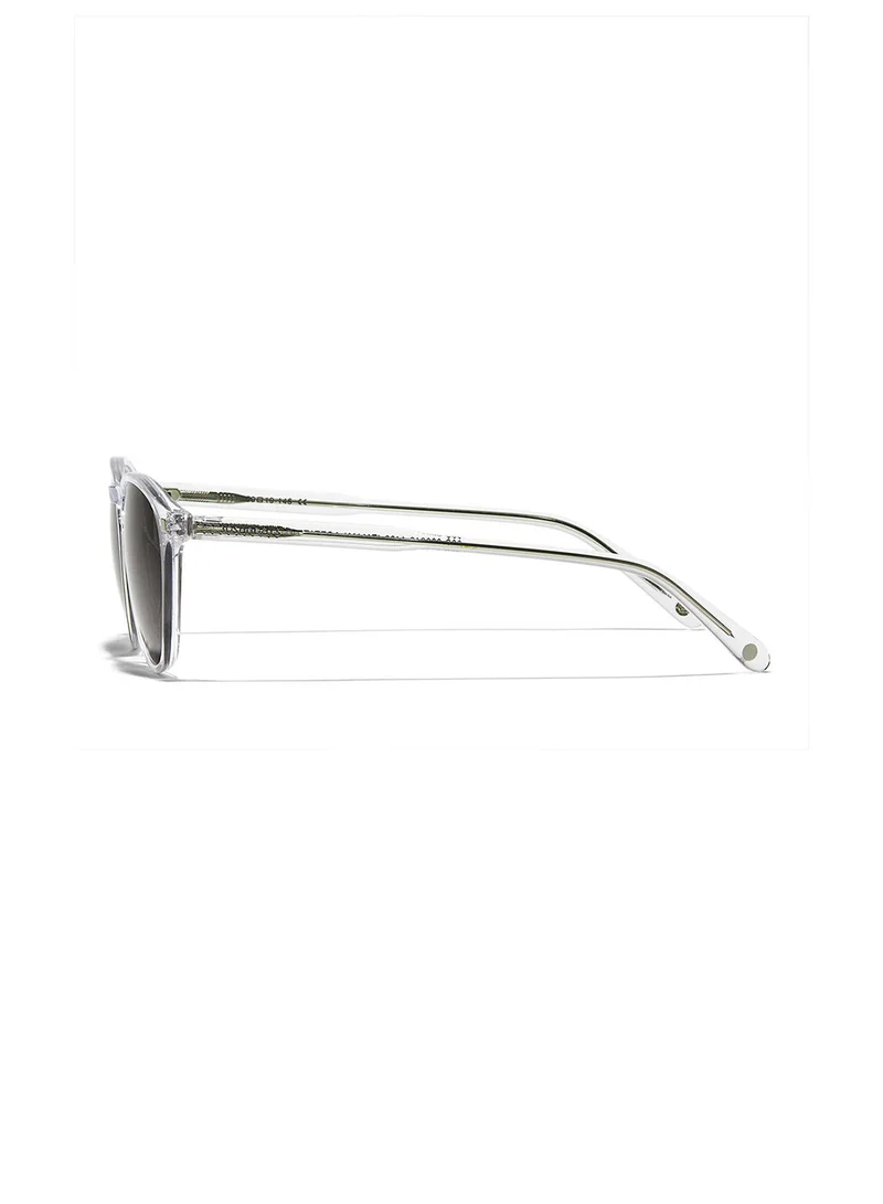 30Sundays Olympian,Men Round SunglassesUV400 (Transparent,Green)