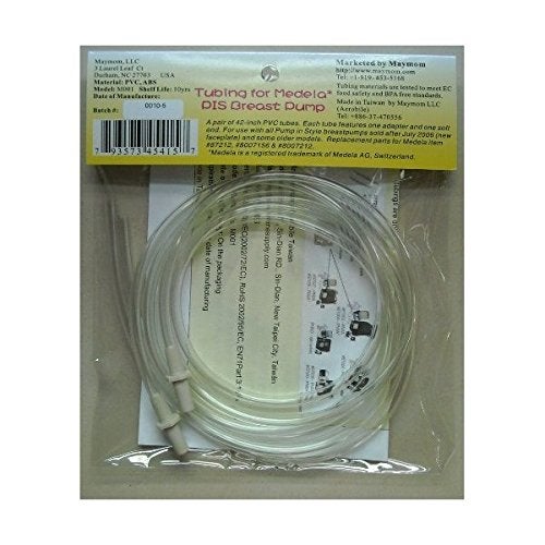4 Replacement Tubing 2 Packs Compatible with Medela Pump in Style and Pump in Style Advanced Breast Pump Made by Maymom Not Original Medela Tubing