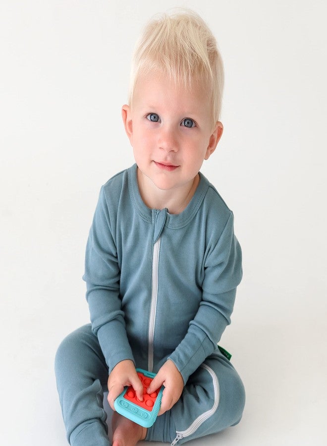 Nuby Cell Phone Popper Sensory Play Teether Toy - 3+ Months, 1pk Assorted Neutral Colors - Image 4