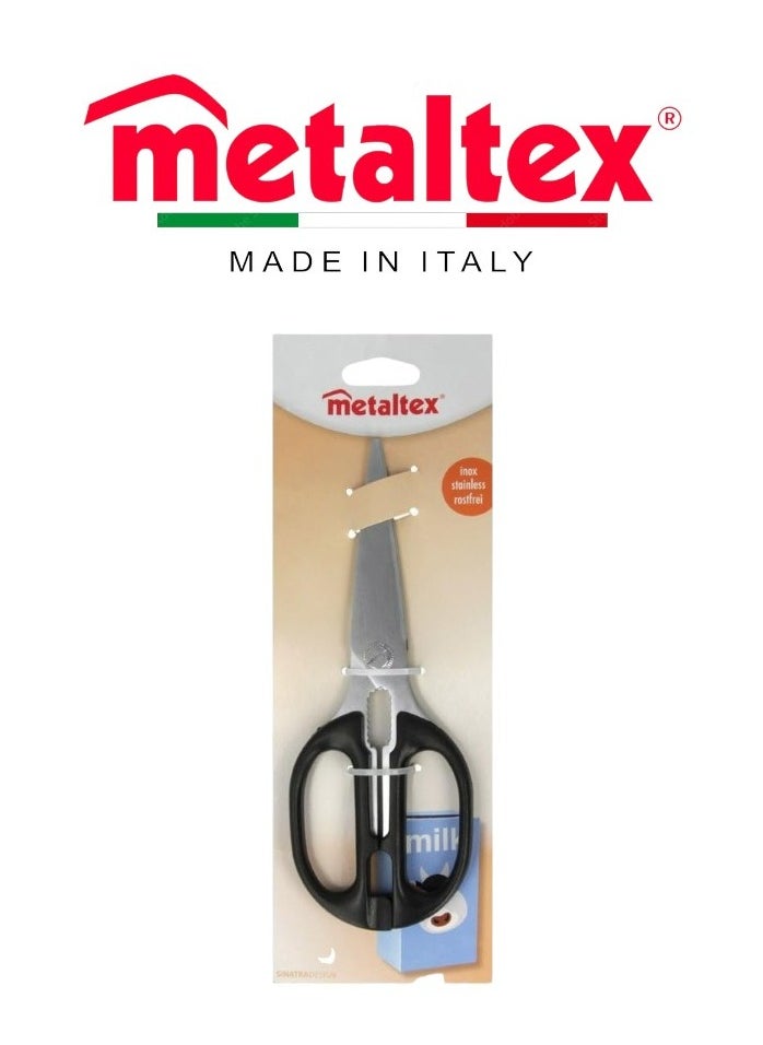 Metaltex Metaltex Elegant Kitchen Scissors 21cm - High-Quality Precision Cutting Tool  - Image 1