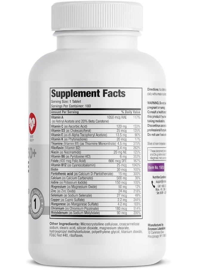 Bronson One Daily Women’S 50+ Complete Multivitamin Multimineral  - Image 2