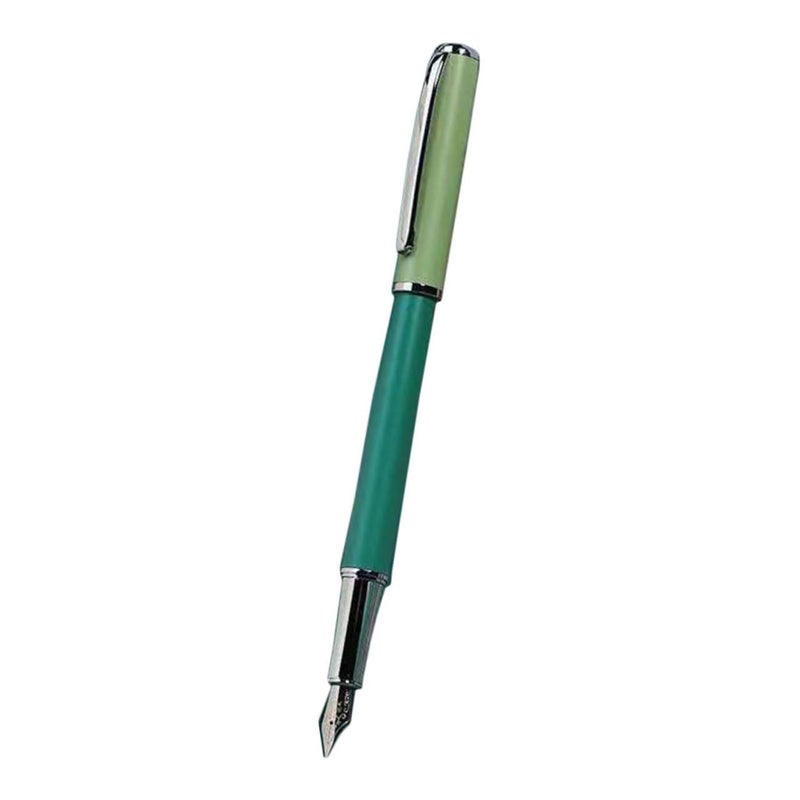Metal Grip Signature Pen Smooth Writing Calligraphy Pen Black Ink Stationery - Image 2