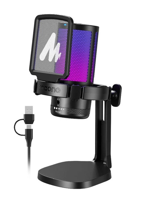 ميكروفون ألعاب DGM20 USB مزود بخاصية إلغاء الضوضاء