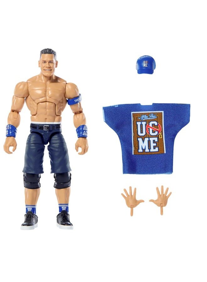 WWE John Cena Exclusive Retirement Tour Collectors Edition Mattel Elite Collection Series 119 Wrestling Action Figure Toy - Image 2