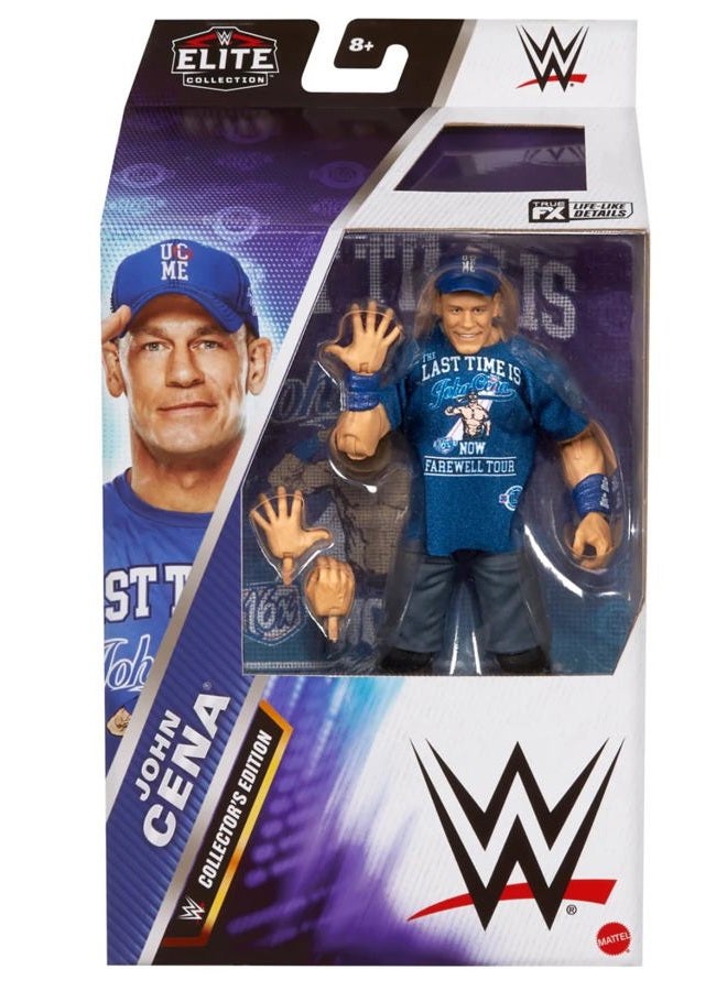 WWE John Cena Exclusive Retirement Tour Collectors Edition Mattel Elite Collection Series 119 Wrestling Action Figure Toy - Image 1