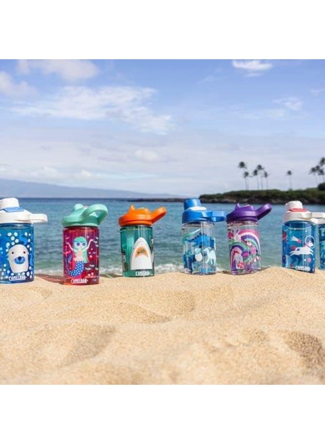 كاميلباك زجاجة CamelBak eddy+ للأطفال بسعة 14 أونصة – Skate Monsters | ممتعة، مضادة للانسكاب وصديقة للبيئة - Image 2