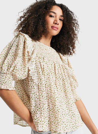 Puff Sleeve Printed Ruffle Top - pzsku/Z06BB09F62B42FE897EC3Z/45/1746747403/6caf91fd-cf68-41c2-a459-25009575cfa7