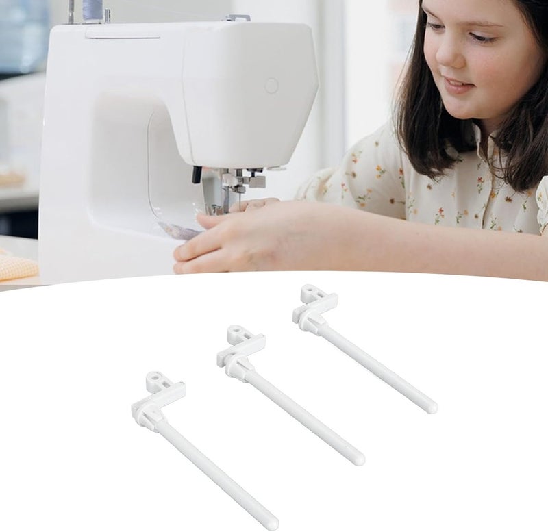 أنجريك Auxiliary Spool Pin, Sewing Machine Spool Pin Abrasion Replacement 3pcs Professional for Sewing Machine Accessories - Image 3