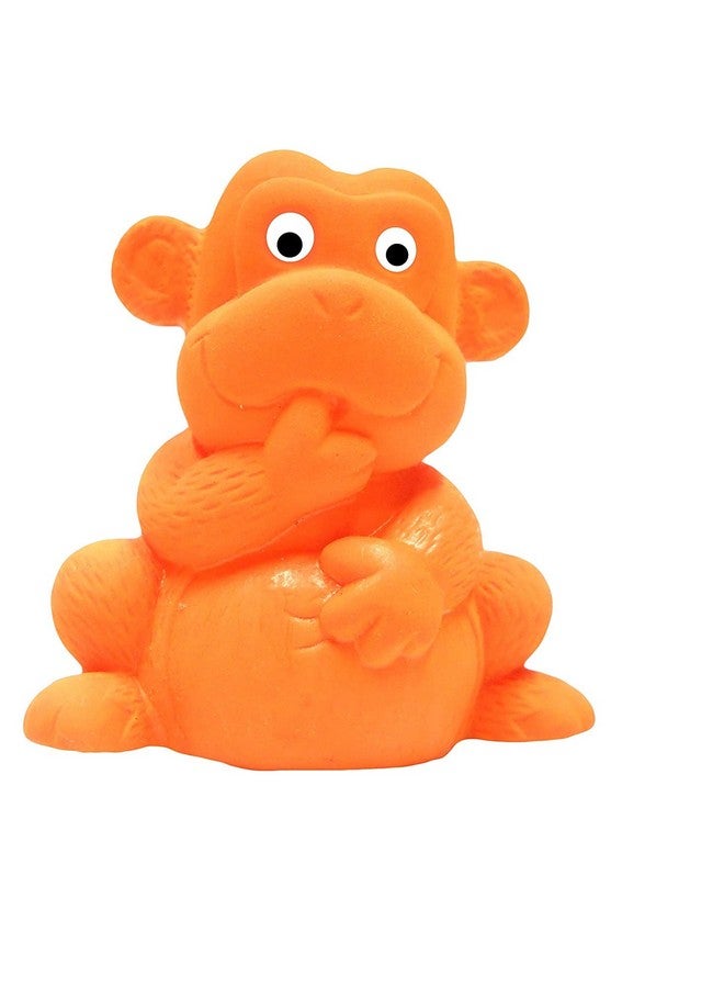 giggles Funskool Giggles - Pip Squeaks (Pack Of 4 Piece), Multicolour Animal Squeakers, Stimulates Senses, Natural squeaking sound, 3 months and above, Infant Toys - Image 2