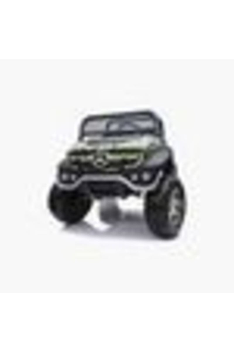 Mercedes Licensed Electric ride-on car, UNIMOG, for 2 kids, 4x4 140W, PREMIUM, red - Image 2