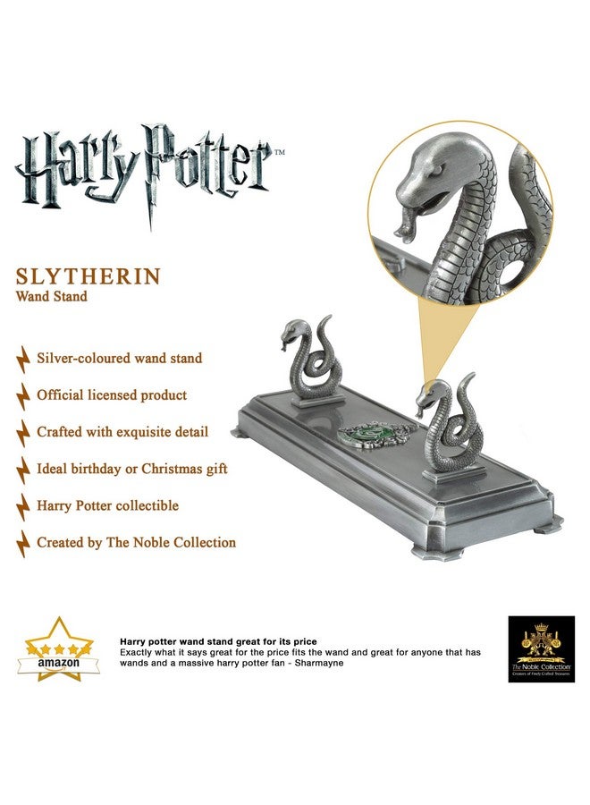 The Noble Collection حامل عصا منزل سليذرين من مجموعة نوبل هاري بوتر - Image 3