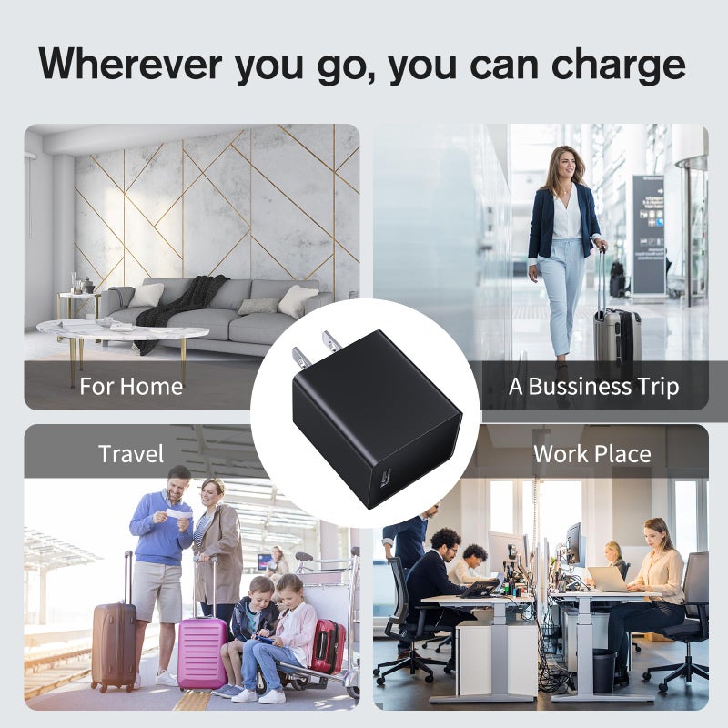 GOOLOO Wall Charger, GOOLOO 15W One Port USB-A Wall Charger, 5V/3A Wall Charger Adapter, Wall Charger Brick Compatible with Apple iPhone 13/14 Series/iPad/Samsung, for GP3000/GP4000 GOOLOO Jump Starters - Image 5