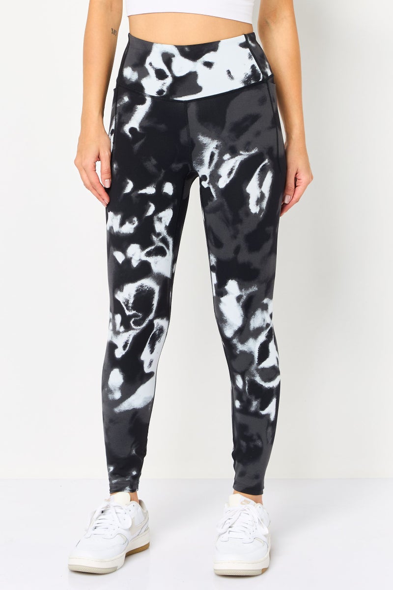 UNDER ARMOUR Women Sportswear Fit Pull On Training Ankle Leggings, Multicolor - Image 1