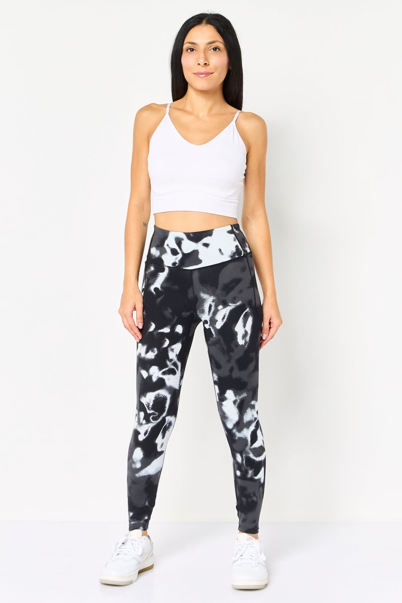 UNDER ARMOUR Women Sportswear Fit Pull On Training Ankle Leggings, Multicolor - Image 3