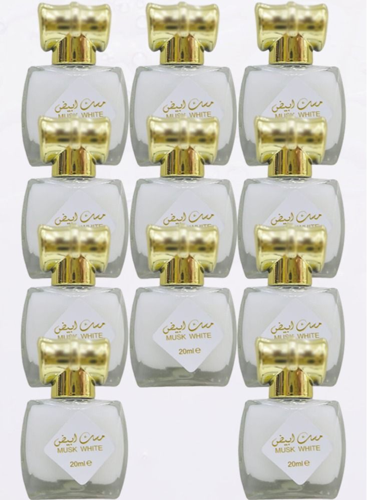 MUSK 11 Pieces Musk White Perfume For Women 20ml - Image 1