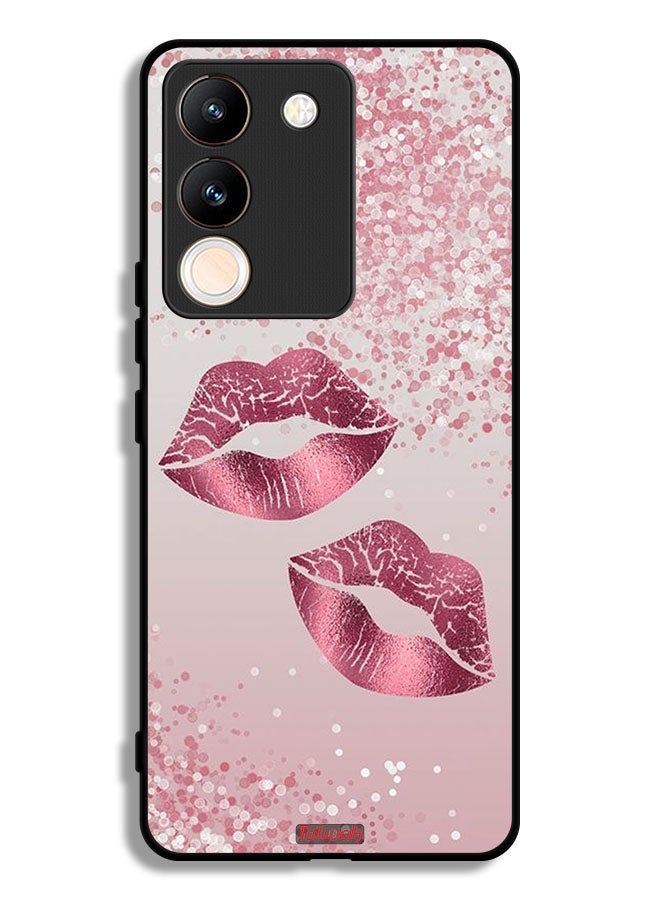 Tolwak vivo Y200 Protective Case Cover Glitter Lips - Image 1