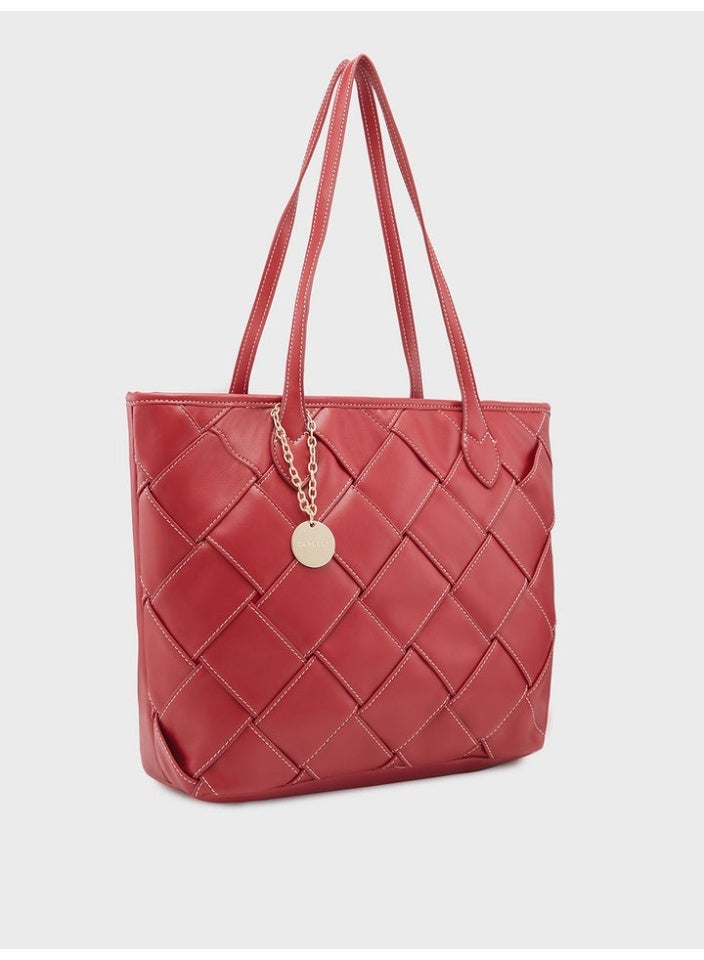 CAPRESE GYPSY TOTE MEDIUM MAROON - Image 1