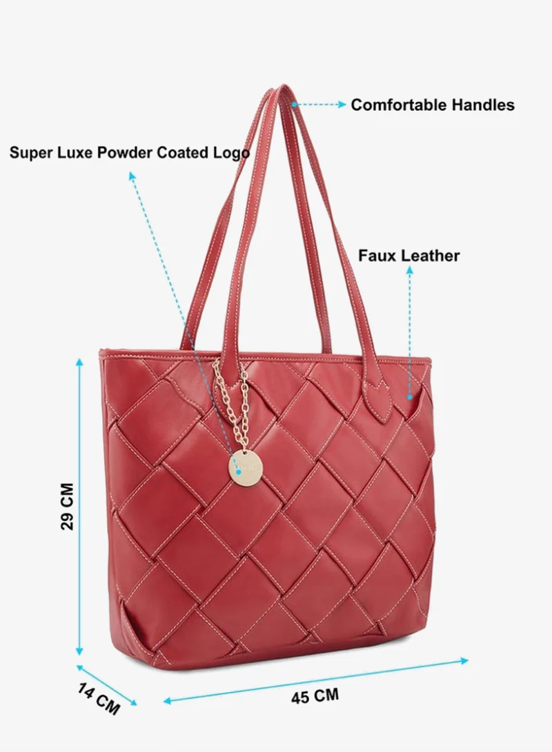 CAPRESE 25 GYPSY TOTE MEDIUM MAROON for Women | Best Price UAE