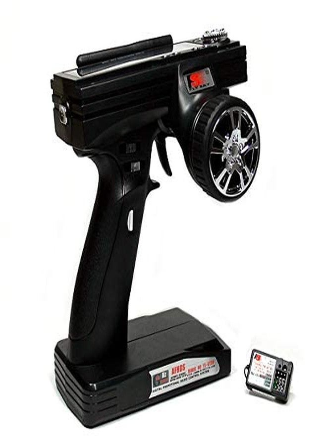 Flysky Fly Sky #GT3B-2.4G FS-GT3B Digital 3CH 2.4Ghz TX & RX LCD Transmitter & Receiver - Image 2