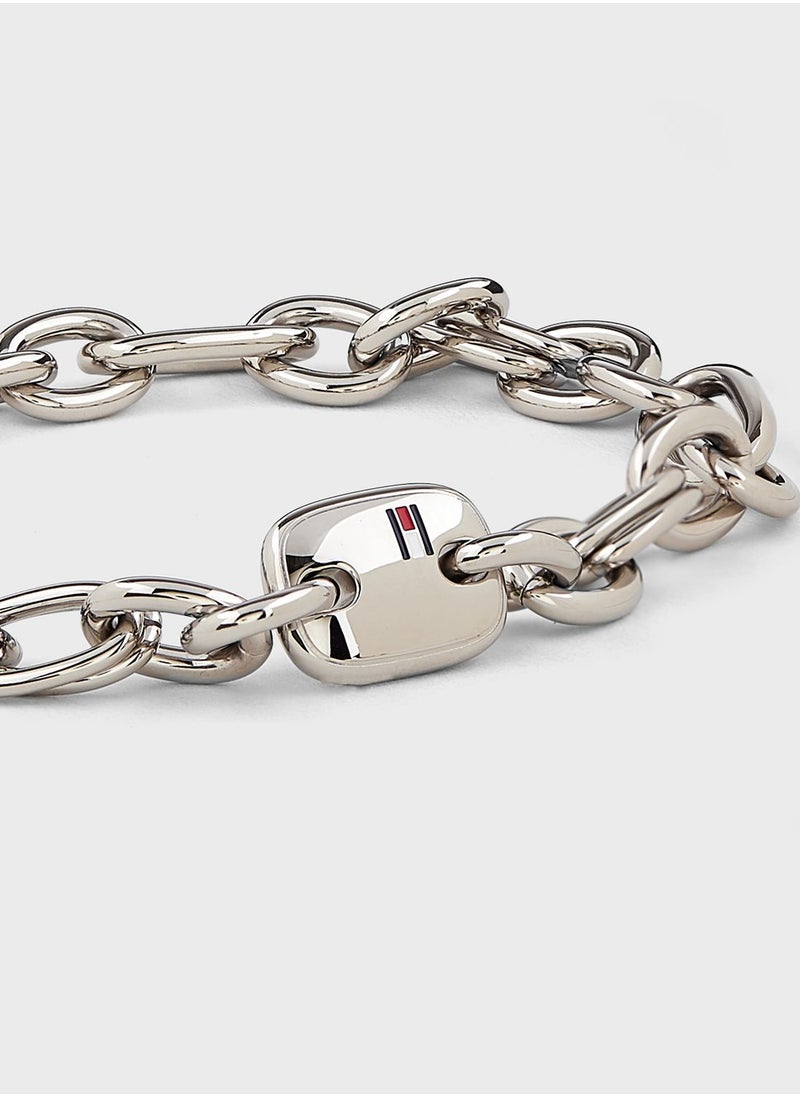 TOMMY HILFIGER - Oval Chain Bracelet - Image 1