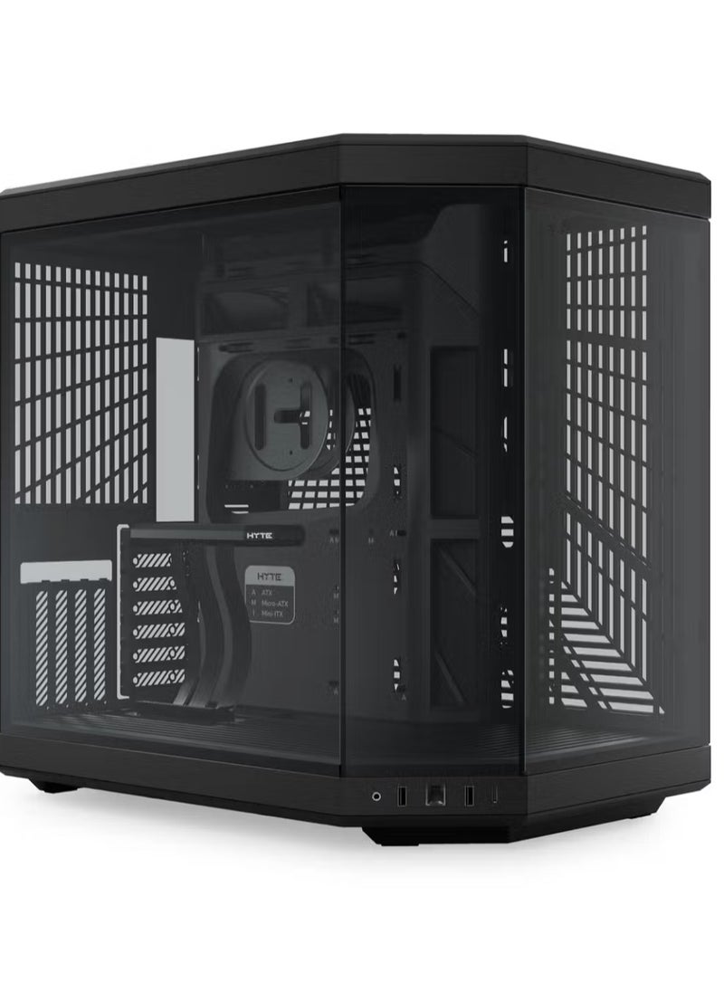 HYTE HYTE Y70 Dual Chamber Mid-Tower ATX Case - Black  - Image 1