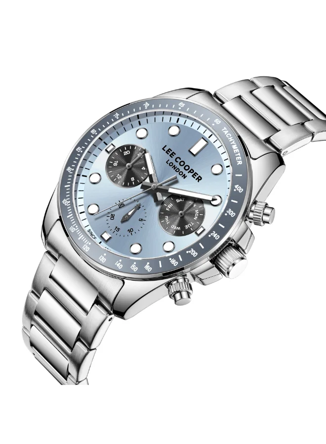 Lee Cooper Men's Metal Multi Function Watch LC08215.300 - 42 mm