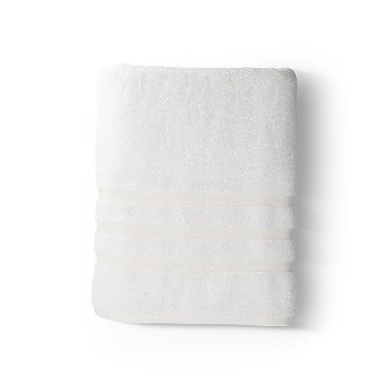 OC HOME Mireille Bath Sheet White for Adults