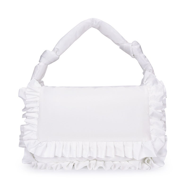 New Arrival Fungus Cute Lace Down Cloth Handbag Two-Dimensional Shoulder Bag Hand Bag Japanese And Korean Style Lolita Women'S Bag - Image 5
