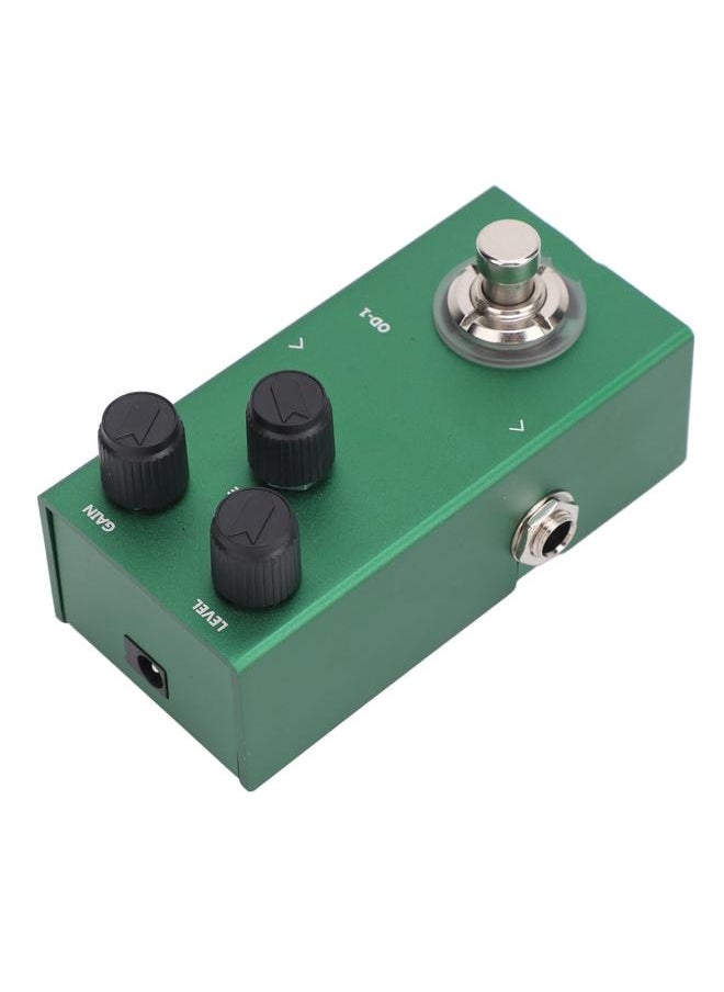 Thoraya Guitar Overdrive Effect Pedal Mini Aluminum Alloy with Drive Level Tone Control Knobs for Electric Bass  - Image 3