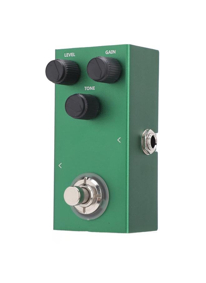 Thoraya Guitar Overdrive Effect Pedal Mini Aluminum Alloy with Drive Level Tone Control Knobs for Electric Bass  - Image 1