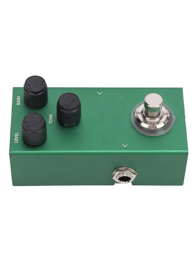 Thoraya Guitar Overdrive Effect Pedal Mini Aluminum Alloy with Drive Level Tone Control Knobs for Electric Bass  - Image 4