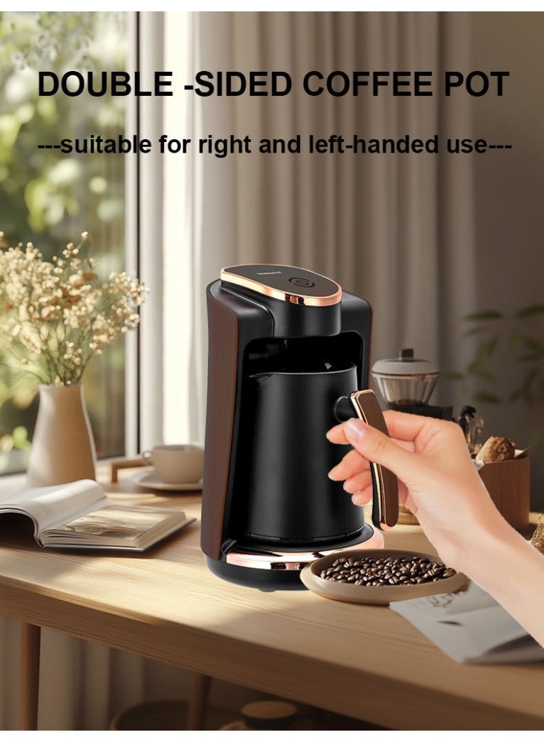 Turkish Coffee Maker, Electric Coffee Pot, Coffee Making Machine, 3-5Cups 250ml, 550W, One Button Operation, Easy to Clean - Image 5