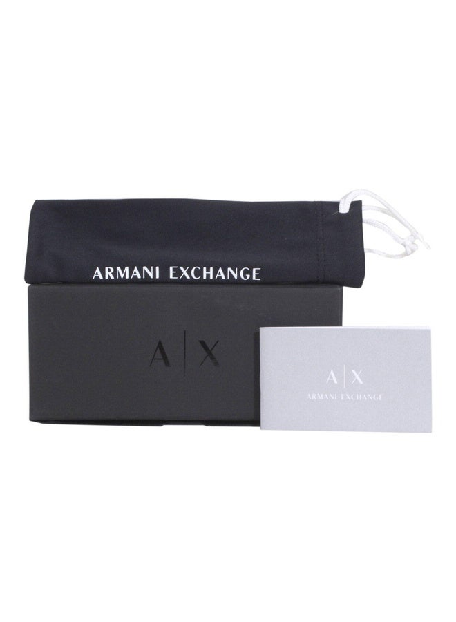 Man SQUARE  SUNGLASSES- AX 4149SU - lense size:56mm - MATTE BLACK